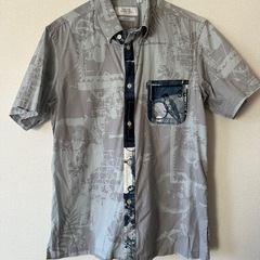 メンズかりゆしウェアＬサイズの画像