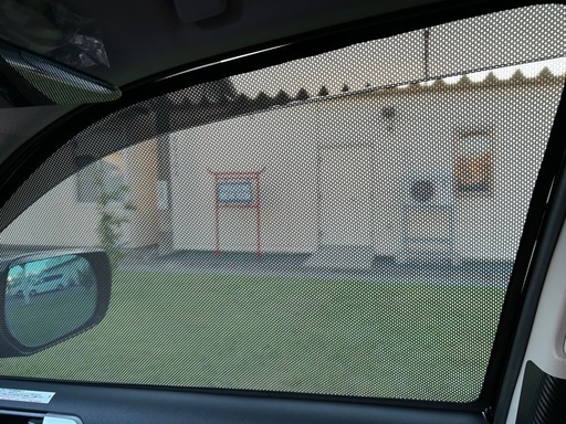 『大特価！』プラド150後期メッシュサンシェードフロント2セット！目隠し.日焼け止め.メッシュスモーク！