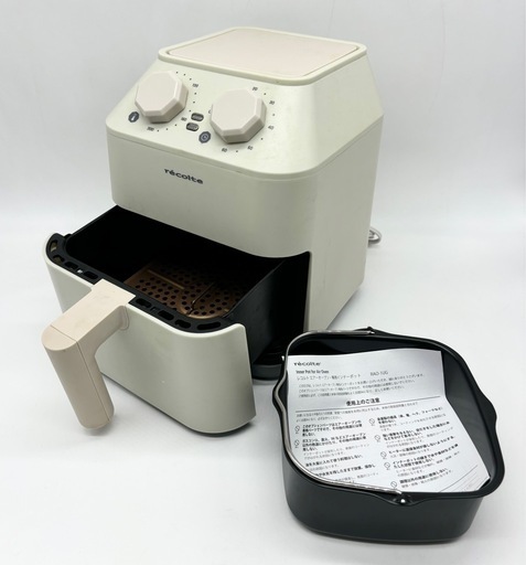 値下げ↓中古◆エアーオーブン◆専用インナーポット◆レコルト