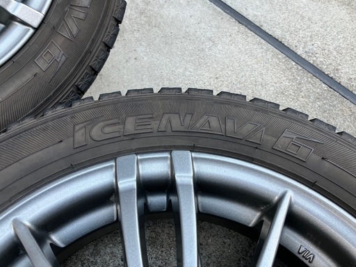 155/65R14バリ山スタッドレスタイヤ付きホイール4本 タント、ワゴンR