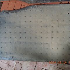 当時もの純正のハイラックスロゴ入りゴムマットの画像