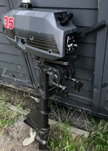 転売厳重警戒中（笑）トーハツ2ストローク　3.5馬力　船外機