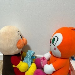 アンパンマン　ドキンちゃん　ぬいぐるみの画像