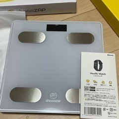 未使用　チョコザップスターターキット　スマートウォッチ&体組成計
