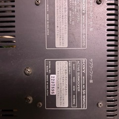 SONY サブウーファーの画像