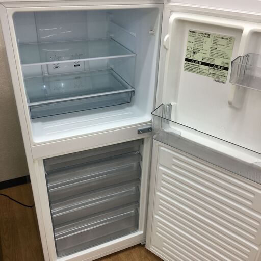 ★ジモティ割あり★ ツインバード 冷蔵庫 HR-E915 146L 17年製 動作確認／クリーニング済み TC2719 ☆ジモティ割あり☆ TWINBIRD ツインバード 冷蔵庫 HR-E915 146L 18年