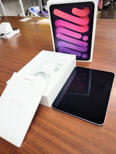 【店頭引き取り限定】Apple iPad mini 第6世代 Wi-Fi 64GB　パープル