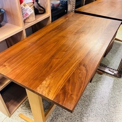 《売約済》【武蔵小山店】 　【14万円】　広松木工　SONO ソノ　デスク　desk 無垢材　チーク　ウォールナット　大川　木製　メープル　チェリー　🚚運搬無料エリア有 / 大田区 リサイクルショップ ランバールーム 池上店 ◀︎ 池上駅 大森駅 蒲田駅 最寄りの画像