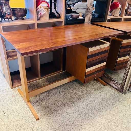 【武蔵小山店】 【14万円】　広松木工　SONO ソノ　デスク　desk 無垢材　チーク　ウォールナット　大川　木製　メープル　チェリー　運搬無料エリア有 / 大田区 リサイクルショップ ランバールーム 池上店 ◀︎ 池上駅 大森駅 蒲田駅 最寄り