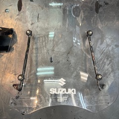 アドレスV125旭スクリーン×ヘッドライトカバー