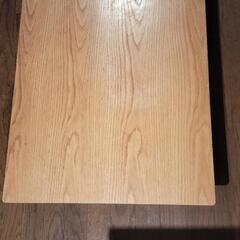 【-9/15】ダイニングテーブル オーク材 天板 幅90 奥行60 高さ72 棚付き anthem Dining Table S ナチュラル NAの画像