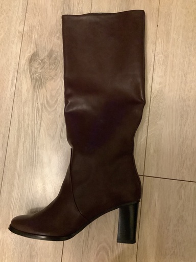 DRWCYS　ボルドー ロングブーツ 1回使用のみ 合皮 サイズL　ドロシーズ