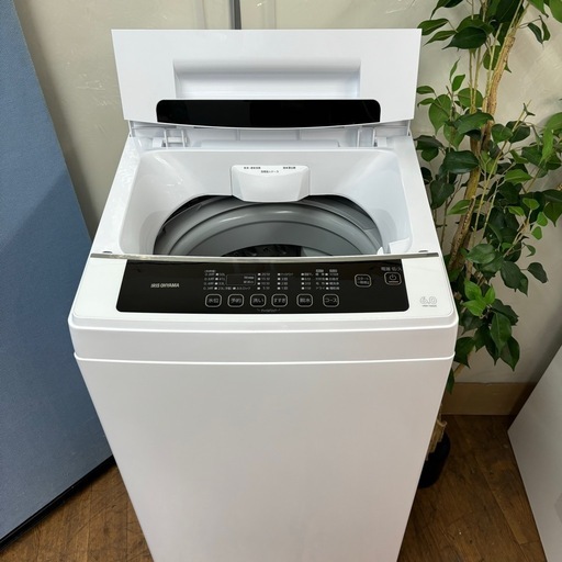 I550 ? 2021年製の美品♪ アイリスオーヤマ 洗濯機 （6.0㎏) ⭐ 動作確認済 ⭐ クリーニング済