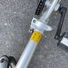 折りたたみ自転車の画像