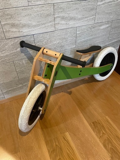 【美品】wishbone ウィッシュボーン　バイク　木製二輪車・木製ストライダー
