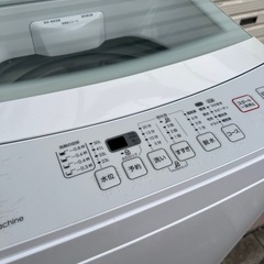 【八戸市内配送無料】6kg 洗濯機 2019年式　ニトリブランド　NTR-60の画像