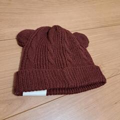 【お取引中】子供ニット帽子🐻の画像