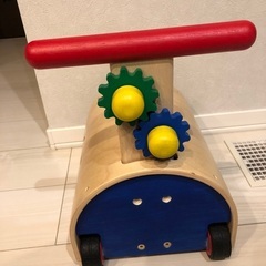 【お話し中】エドインター　天然木使用　手押し車