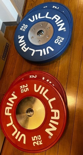 VILLAINコンペティションバンパープレート（オリンピックプレート）