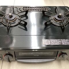 【6ヶ月保証】 都市ガステーブル　Rinnai　KSR563BKR