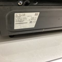 【6ヶ月保証】 都市ガステーブル　Rinnai　KSR563BKRの画像