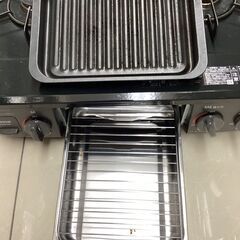 【6ヶ月保証】 都市ガステーブル　Rinnai　KSR563BKRの画像