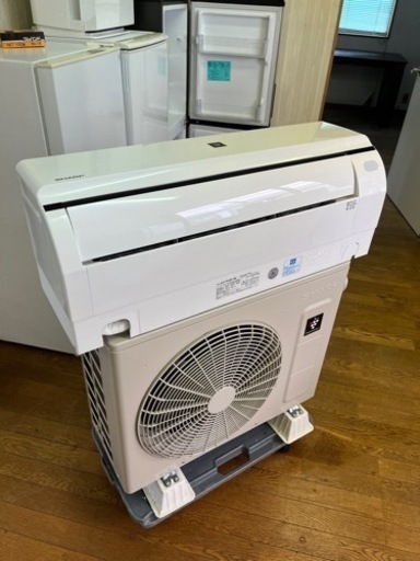 激安販売!! 2022年 SHARP ルームエアコン AY-P22F/AU-P22FY 主に6畳〜 プラズマクラスター 家電 季節、空調家電 エアコン
