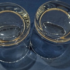 ティファニーのロックグラス中古品お譲りします。の画像