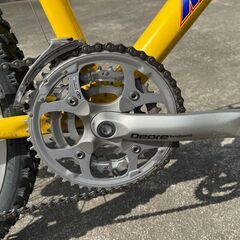 MTB マウンテンバイク　ディスクブレーキ　タイヤ新品同様　速度計付きの画像