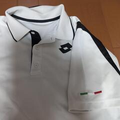 中古　テニスウェア④　ロット　上着　白　サイズL　の画像