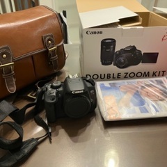 【中古】Canon　Kiss　X7i　ダブルズームキット&バッグ付き