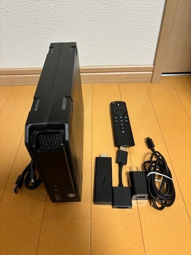 東芝REGZAテレビ、HDD,AmazonファイヤーTVスティックのセット 東芝