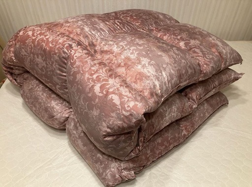 全日本寝具寝装品協会　最高級羽毛布団 ダブルサイズ