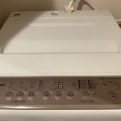 【美品！】Panasonic洗濯機の画像