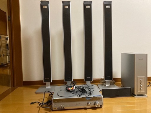 Panasonic 5.1chスピーカーシステム　アンプつき