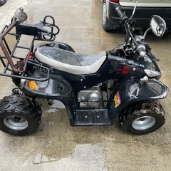 四輪バギー ATV50cc バック付 ミニカー登録 公道走行可の画像