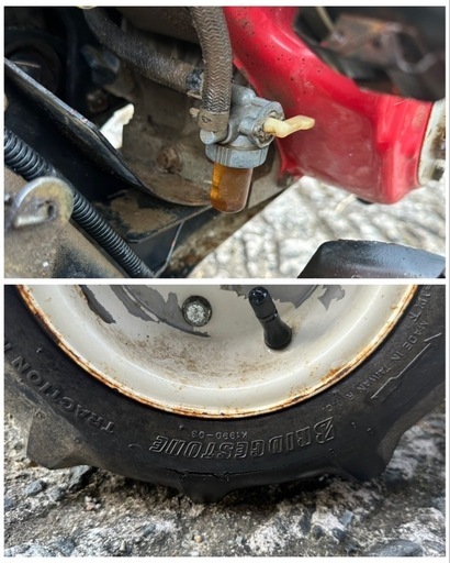 三菱　耕運機　管理機 mmr60 動作確認（一部要修理）