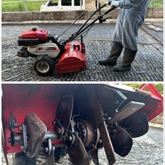 三菱　耕運機　管理機 mmr60 動作確認（一部要修理） の画像