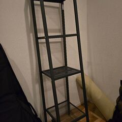 【決まりました】IKEA　シェルフユニット　ダークグレー