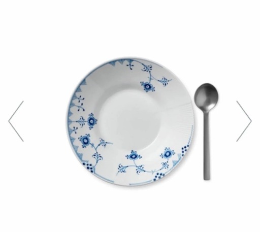 ロイヤルコペンハーゲン ブルーエレメンツ ディープ プレート 新品未使用