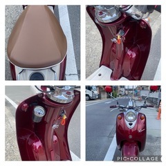 ⭐️ヤマハビーノ5AUフルメンテナンス済み　希少2スト規制前　安心してお乗り頂けるバイクですの画像