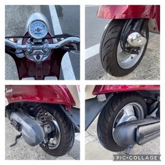 ⭐️ヤマハビーノ5AUフルメンテナンス済み　希少2スト規制前　安心してお乗り頂けるバイクですの画像