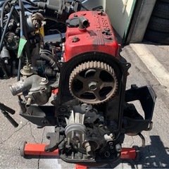 ジムニー　JA11 エンジン本体　F6Aの画像