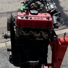 ジムニー　JA11 エンジン本体　F6Aの画像