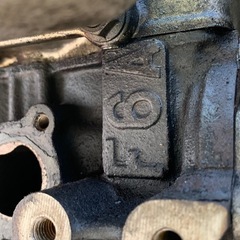 ジムニー　JA11 エンジン本体　F6Aの画像