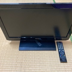 【ジャンク】TOSHIBA２２型テレビ