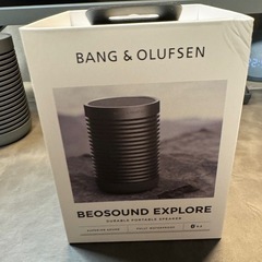 バング・アンド・オルフセン(Bang & Olufsen) Bang & Olufsen バングアンドオルフセン スピーカー bluetooth ワイヤレス Beosound Explore Black Anthraciteの画像