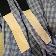 【新品未使用品/昭和レトロ/1970年代物/当時物】紳士用 長襦袢 着物の肌着 着物の下着の画像