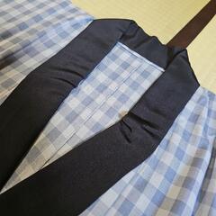 【新品未使用品/昭和レトロ/1970年代物/当時物】紳士用 長襦袢 着物の肌着 着物の下着の画像