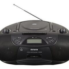 【美品】CDラジカセ CSD-B50B ブラック　[Blueto...